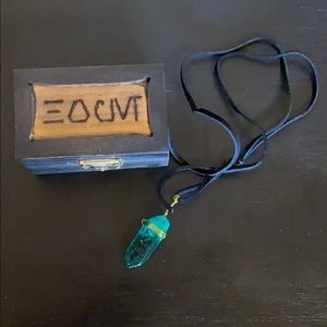 Star Wars Jedi Inspired Kyber Crystal Necklace